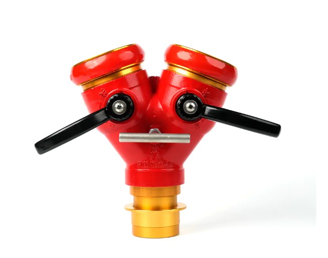 Apakah kelebihan menggunakan pengedar hos api dua hala dalam bangunan bertingkat tinggi dan senario api hutan?